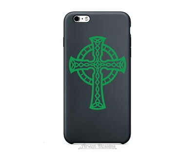 Celtic Cross Vinyl DECAL, Christian Irish Catholic Sun Cross Sticker - image4